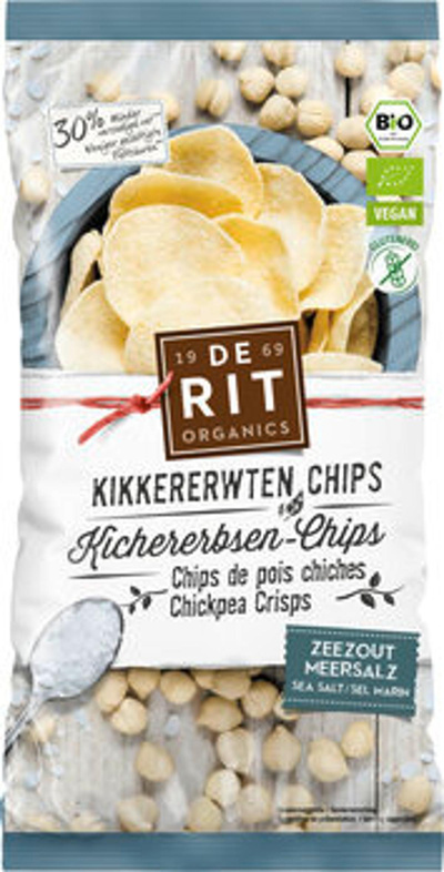 Produktfoto zu Kichererbsenchips mit Meersalz
