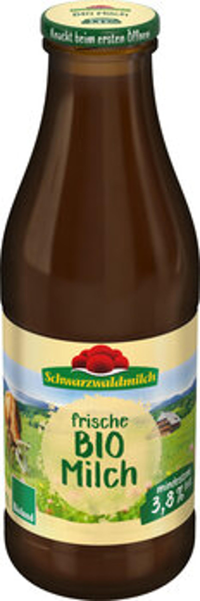 Produktfoto zu Frische Vollmilch 3,8%