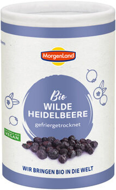 Produktfoto zu Wilde Heidelbeeren, gefriergetrocknet