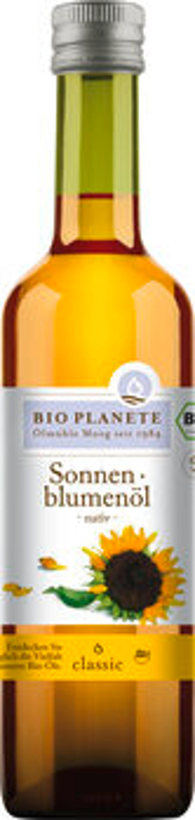 Produktfoto zu Sonnenblumenöl - nativ