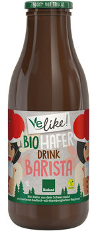 Produktfoto zu Frischer Haferdrink Barista