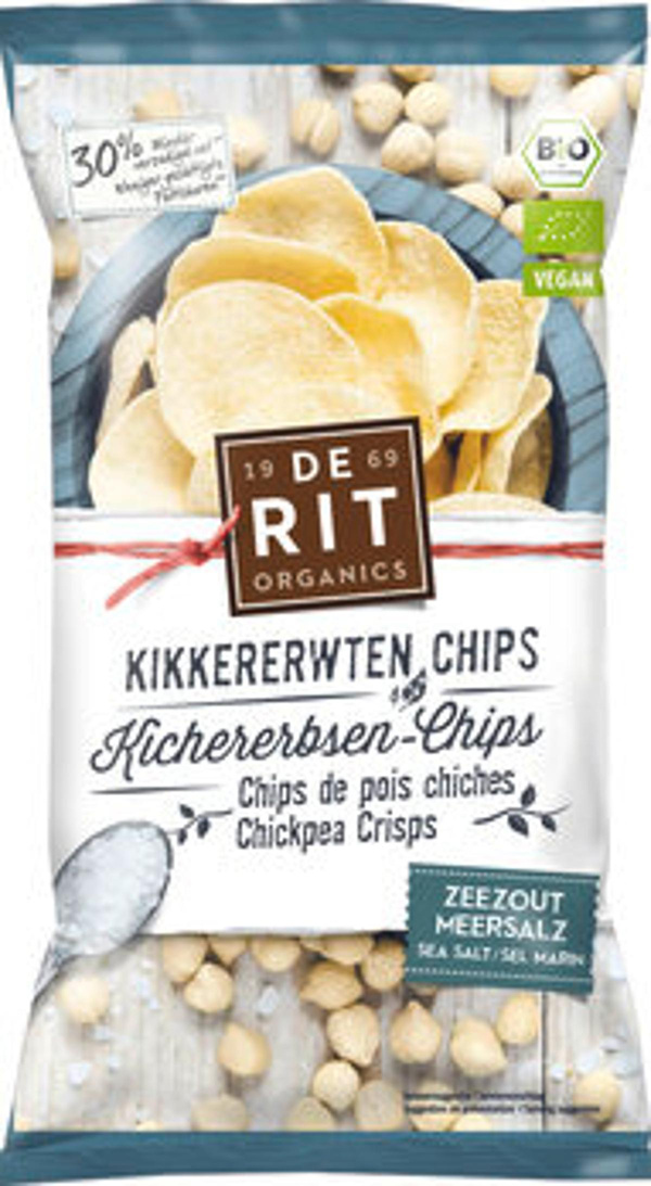 Produktfoto zu Kichererbsenchips mit Meersalz