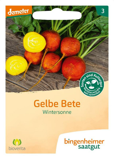 Produktfoto zu Saatgut Gelbe Bete Wintersonne