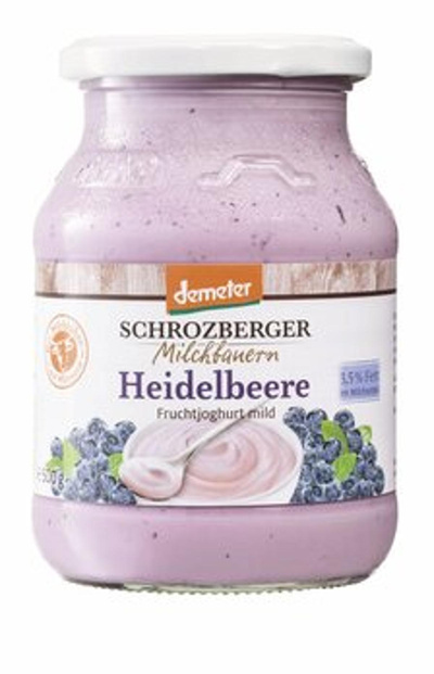 Produktfoto zu Fruchtjoghurt Heidelbeere