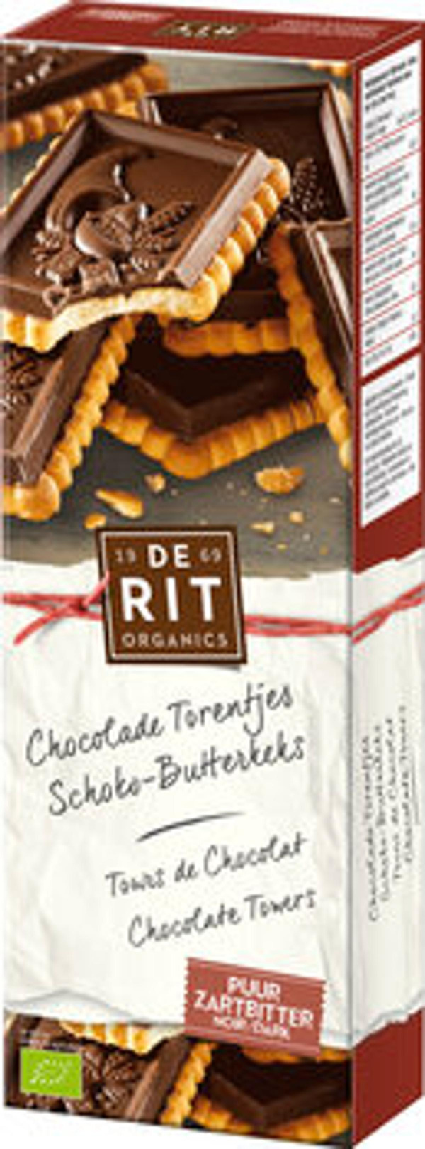 Produktfoto zu Schoko-Butterkeks zartbitter