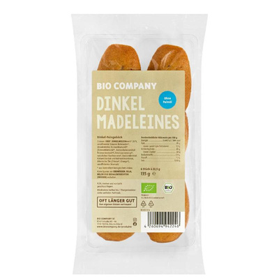 Produktfoto zu Dinkel-Madeleins