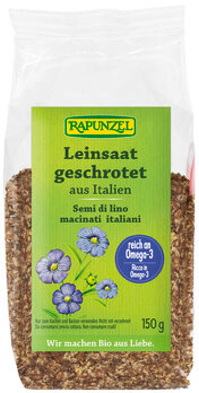 Produktfoto zu Leinsaat geschrotet